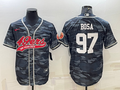 Men's San Francisco 49ers Nick Bosa #97 Grey Camouflage Game Jerseys Joint Edition