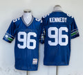 Men's Seattle Seahawks Cortez Kennedy Mitchell & Ness Royal Legacy Replica Jerseys