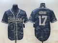 Men's Las Vegas Raiders Davante Adams #17 Grey Camouflage Game Jerseys Joint Edition