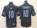 Men's Chicago Bears Mitch Trubisky #10 Navy Game Jerseys City Edition