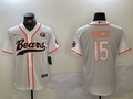 Men's Chicago Bears Rome Odunze #15 White Player Game Jerseys