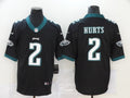 Men's Philadelphia Eagles Jalen Hurts #2 Black Game Jerseys