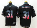 Men's Philadelphia Eagles Byron Maxwell #31 Black Game Jerseys