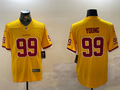 Men's Washington Commanders Chase Young #99 Yellow Game Jerseys
