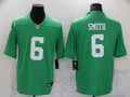 Men's Philadelphia Eagles DeVonta Smith #6 Green Game Jerseys