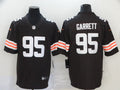 Men's Cleveland Browns Myles Garrett #95 Brown Game Player Jerseys