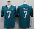Men's Jacksonville Jaguars Nick Foles #7 Teal Game Jersey – NFL Stitched