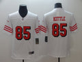 Men's San Francisco 49ers George Kittle #85 White Game Player Jerseys