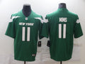 Men's New York Jets Denzel Mims #11 Green Game Jerseys