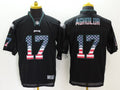 Men's Philadelphia Eagles Nelson Agholor #17 Black Game Jerseys