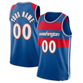 Men's Washington Wizards Royal Swingman Custom Jerseys - City Edition