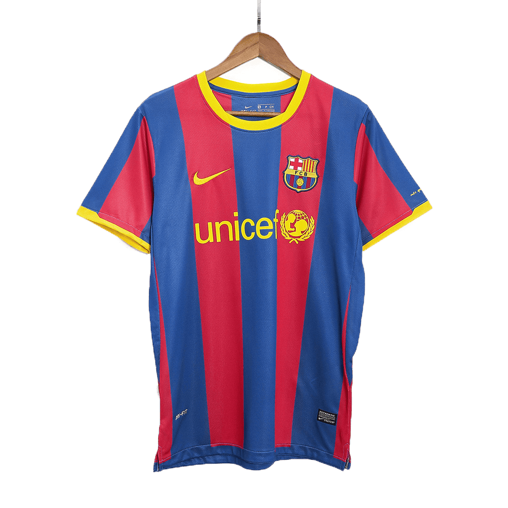 Retro Jersey MESSI #10 Barcelona Retro Jersey Home Soccer Shirt 2010/11
