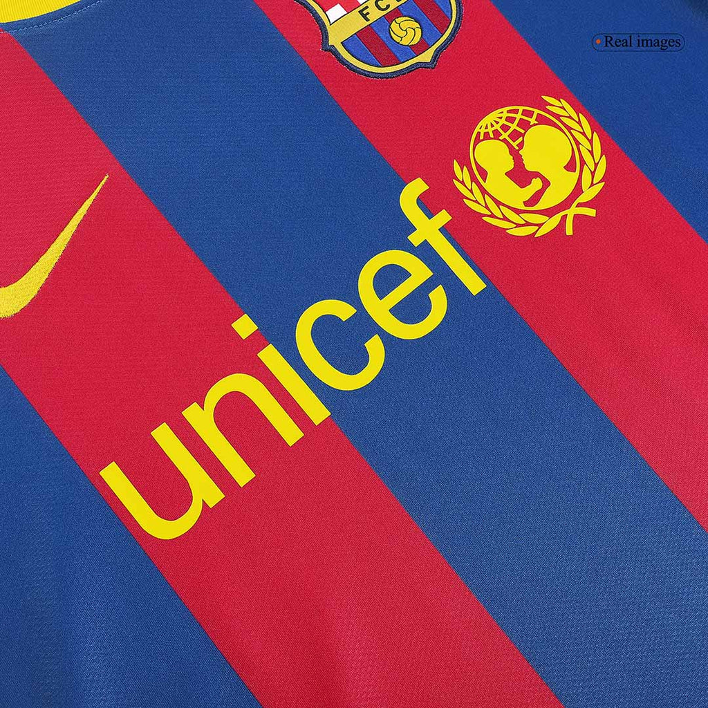 Retro Jersey MESSI #10 Barcelona Home Soccer Shirt 2010/11