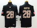 Men's New York Jets Curtis Martin #28 Black Game Player Jerseys