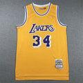 Shaquille O'Neal #34 Los Angeles Lakers NBA Retro Embroidered Jersey – Sizes S-XXXL