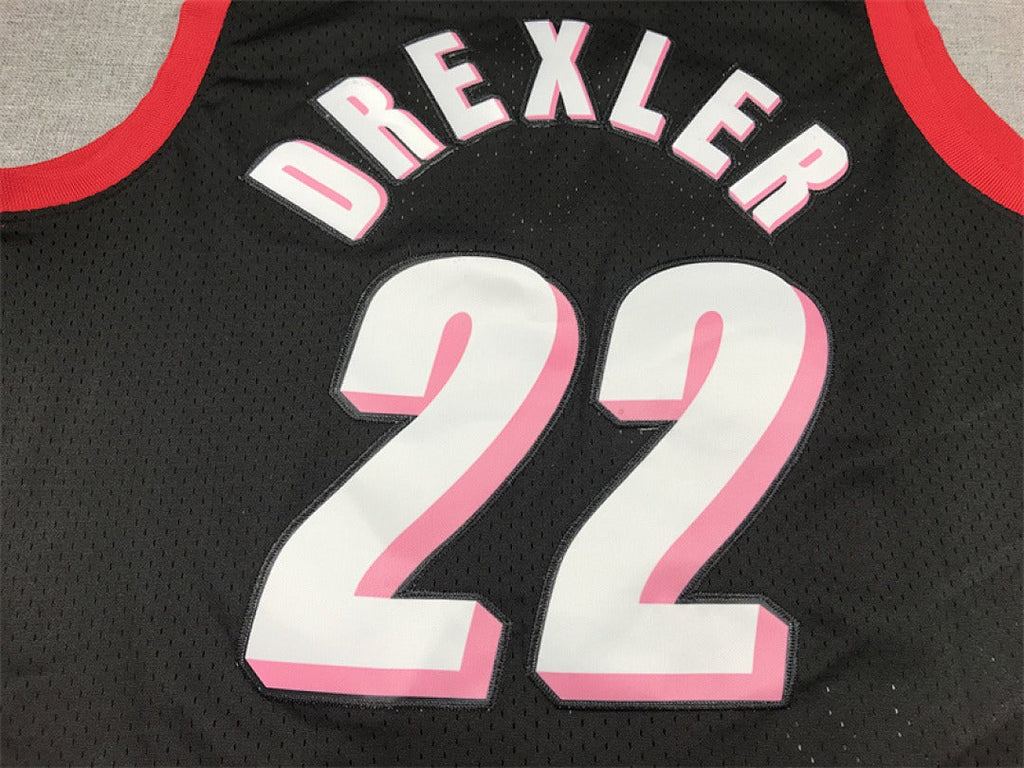 NBA Retro Portland Trail Blazers #22 Clyde Drexle Jersey