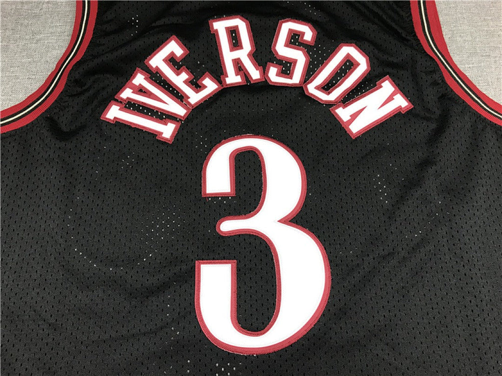 NBA Retro Philadelphia 76ers #3 Iverson Jersey