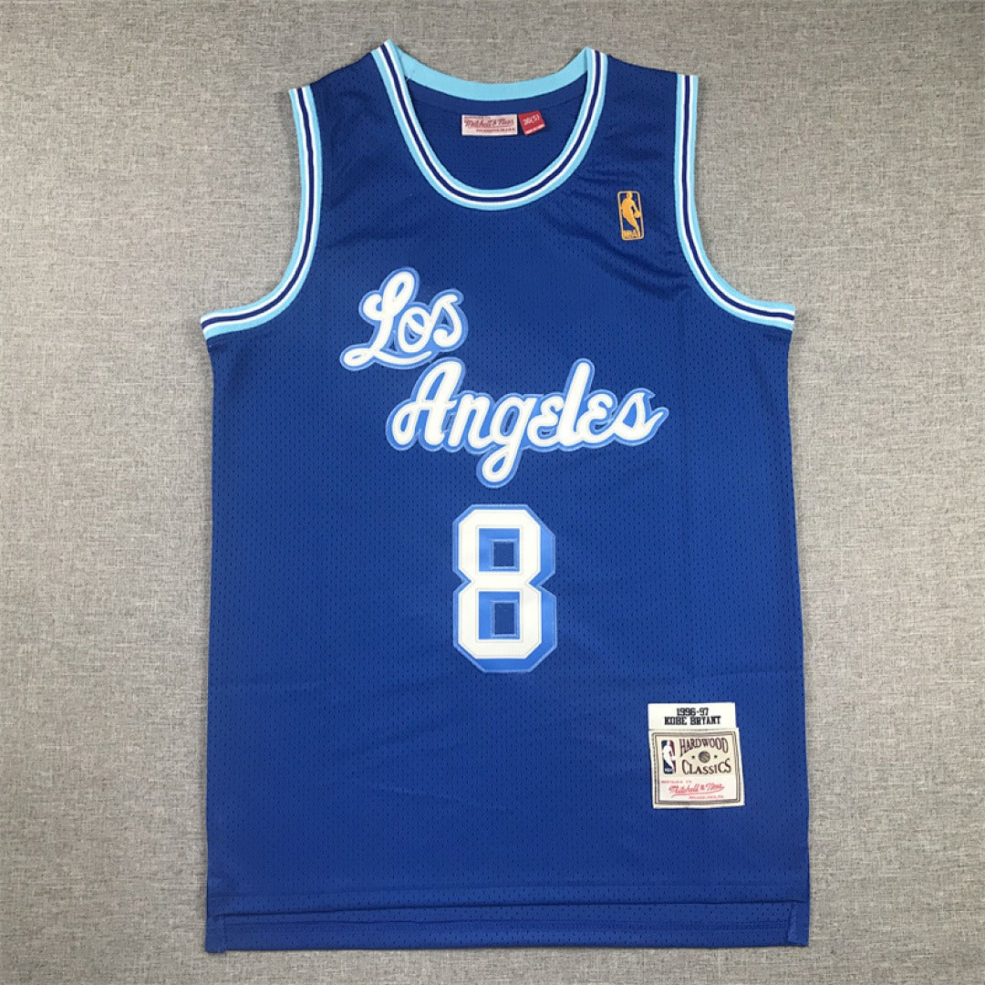 Los Angeles Lakers Kobe Bryant #8 NBA Retro Embroidered Jersey – Sizes S-XXXL