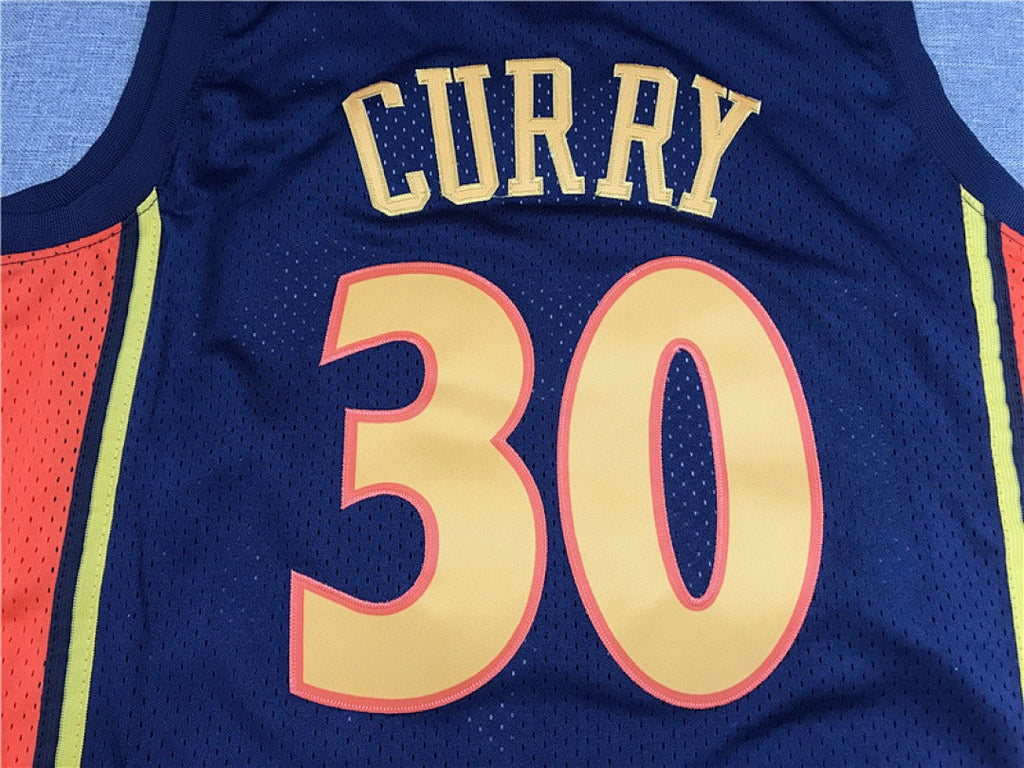 Golden State Warriors #30 Stephen Curry Retro NBA Jersey – Sizes S to XXXL