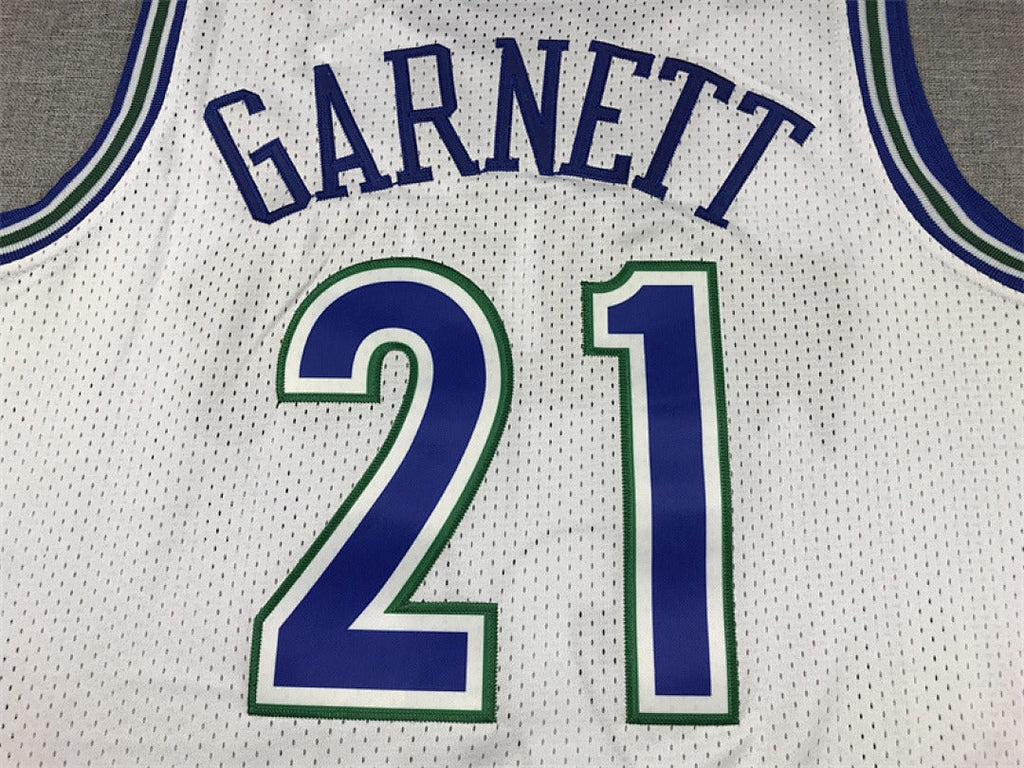 Minnesota Timberwolves #21 Kevin Garnett Retro NBA Jersey – Sizes S–XXXL