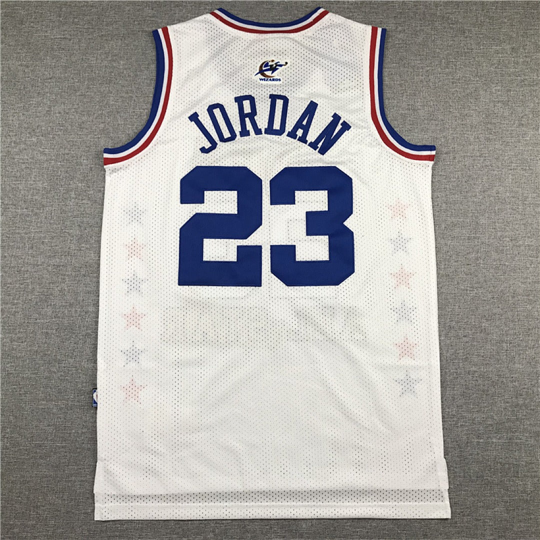 2003 NBA All-Star Game Michael Jordan #23 Retro Embroidered Jersey