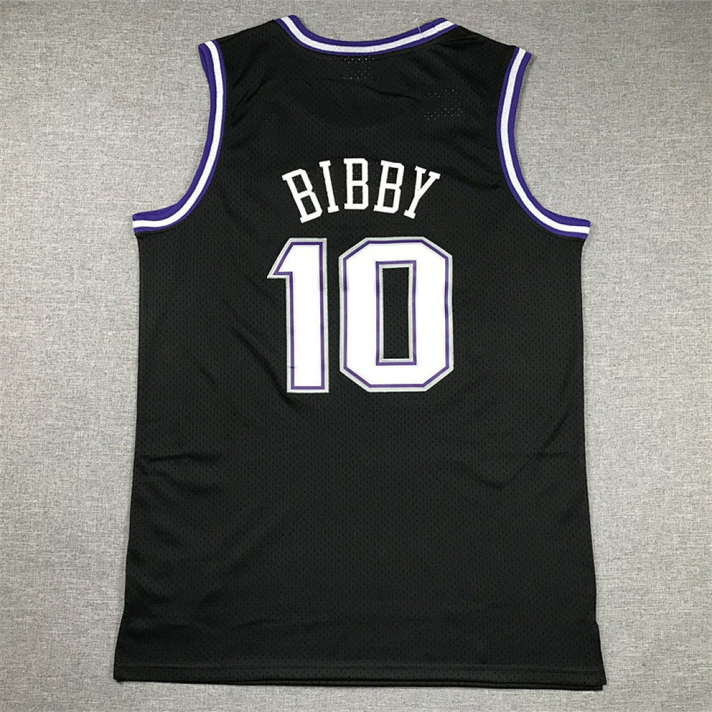 Sacramento Kings Bibby #10 NBA Retro Embroidered Jersey – Sizes S-XXXL