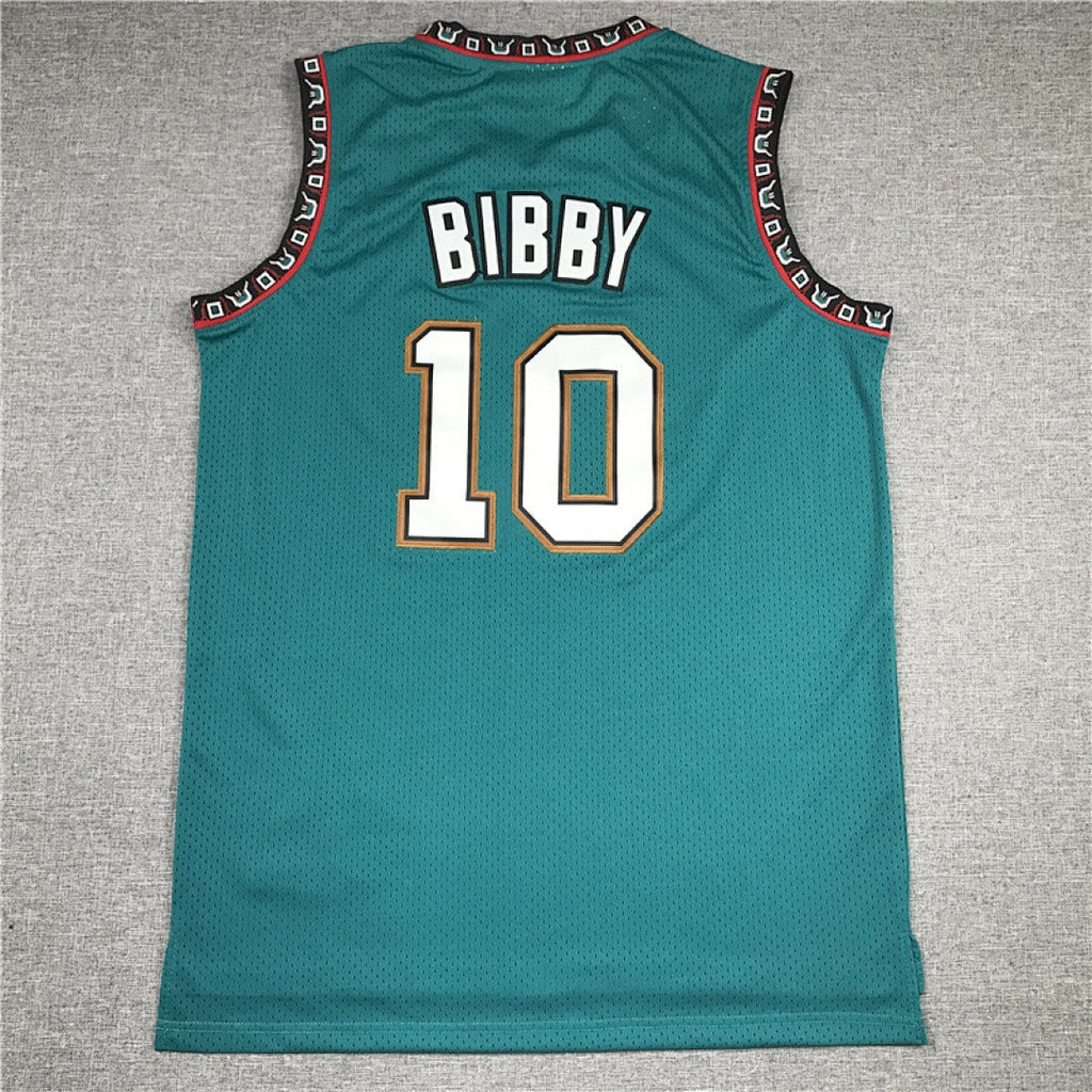 Mike Bibby #10 Memphis Grizzlies NBA Retro Embroidered Jersey – Sizes S-XXXL