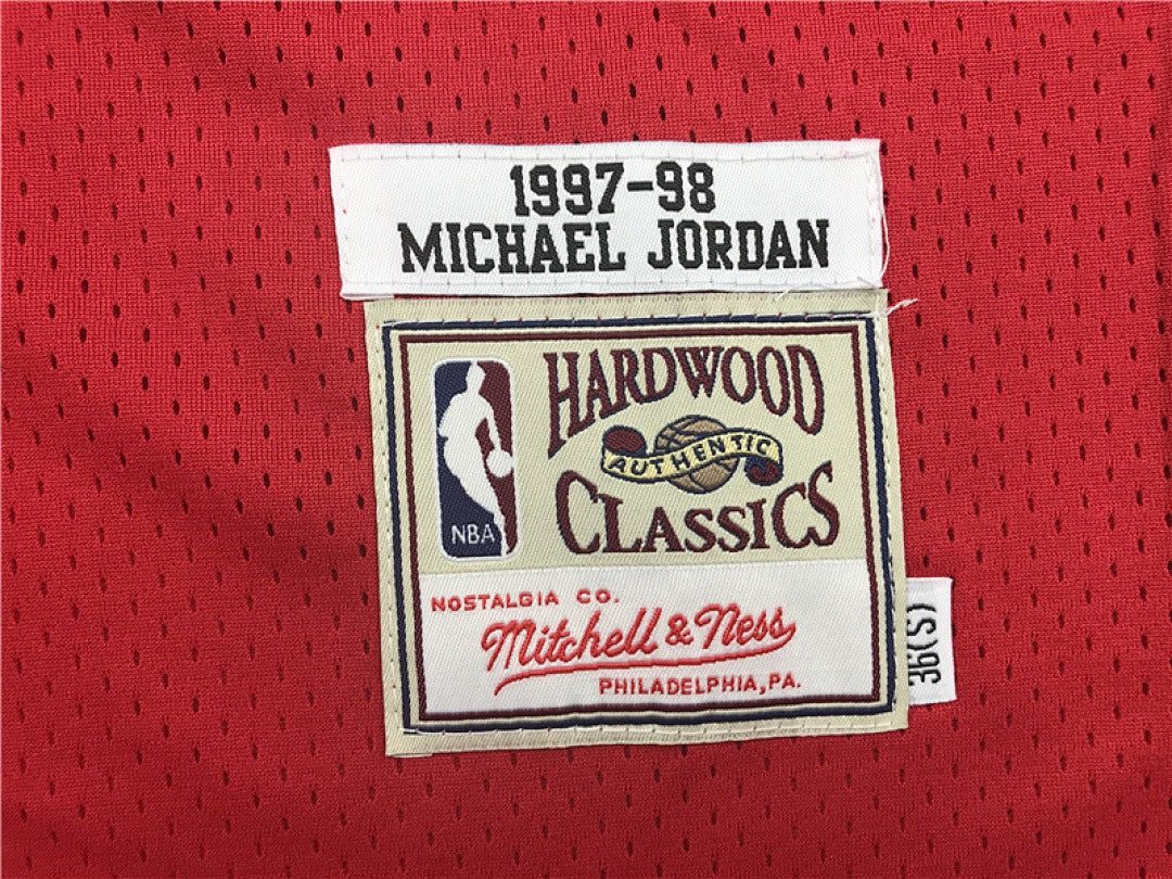 Chicago Bulls #23 Michael Jordan 1998 Retro NBA Jersey – Sizes S–XXXL