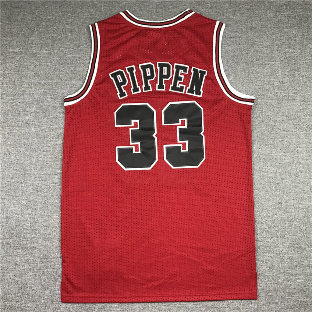 Chicago Pippen #33 NBA Retro Embroidered Jersey – Sizes S-XXXL