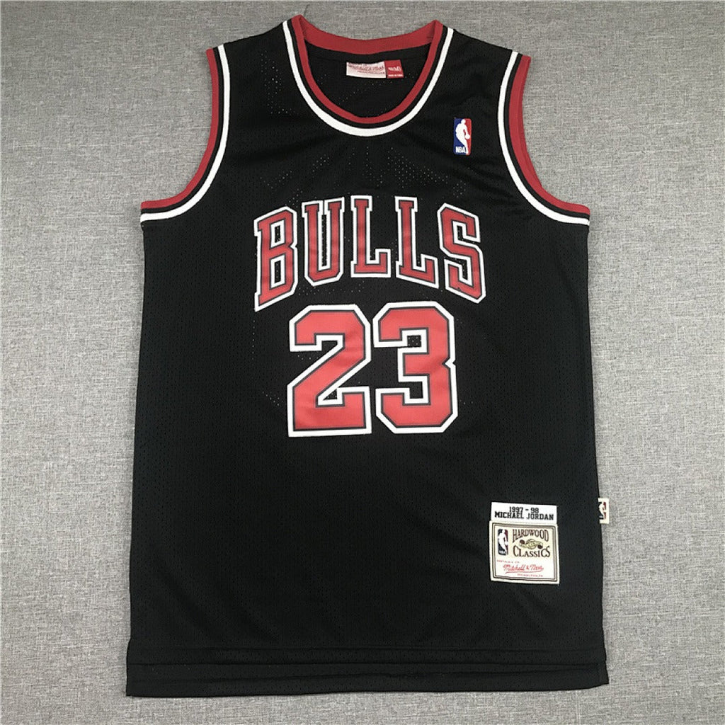 Chicago Bulls Michael Jordan #23 1997-98 NBA Championship Retro Embroidered Jersey – Sizes S-XXXL