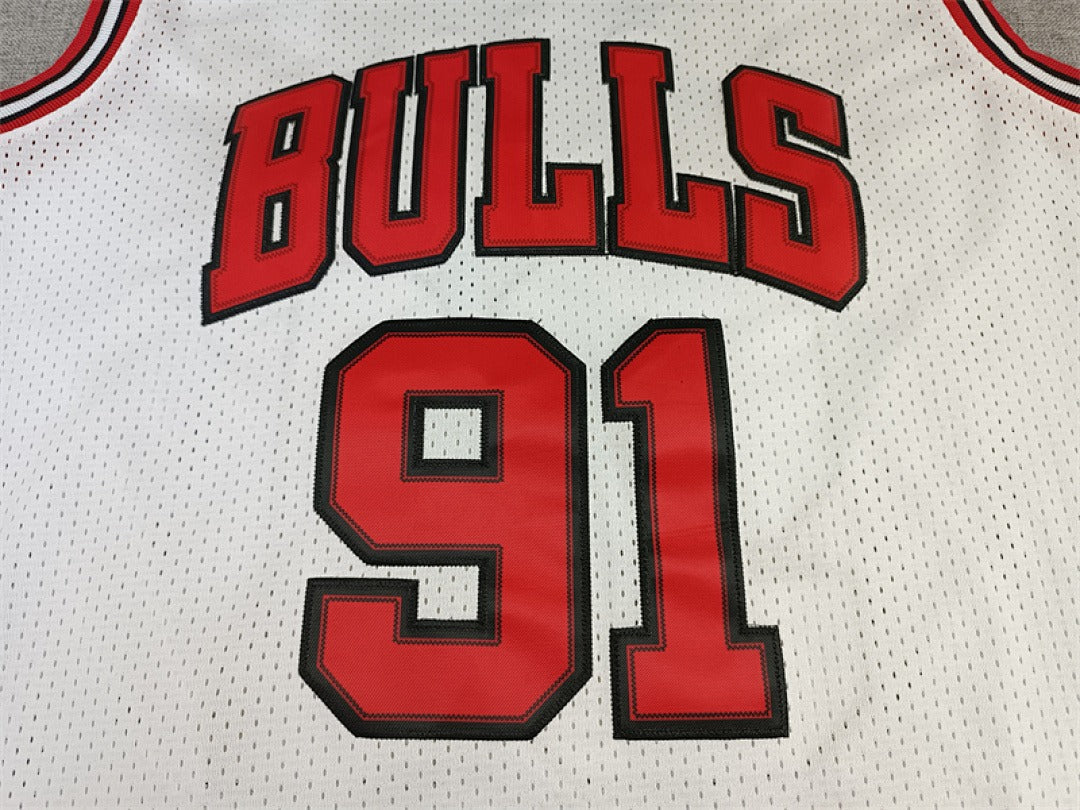 Chicago Rodman #91 NBA Retro Embroidered Jersey – Sizes S-XXXL