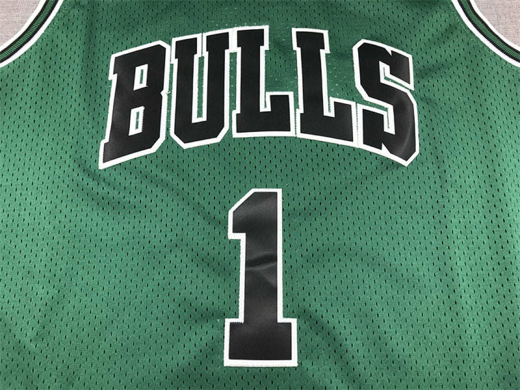 Chicago Rose #1 NBA Retro Embroidered Jersey – Sizes S-XXXL