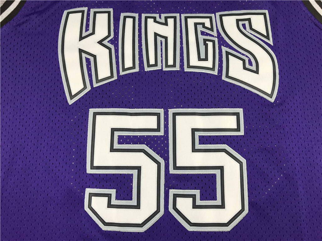 Sacramento Kings Jason Williams #55 NBA Retro Embroidered Jersey – Sizes S-XXXL