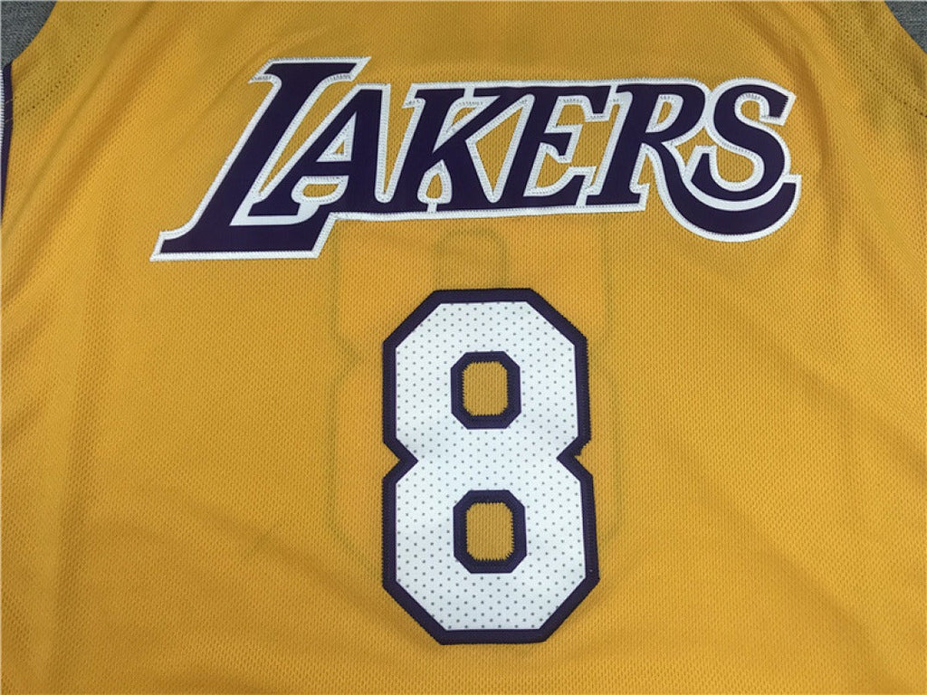 Los Angeles Lakers Kobe Bryant #8 NBA Retro Embroidered Jersey – Sizes S-XXXL