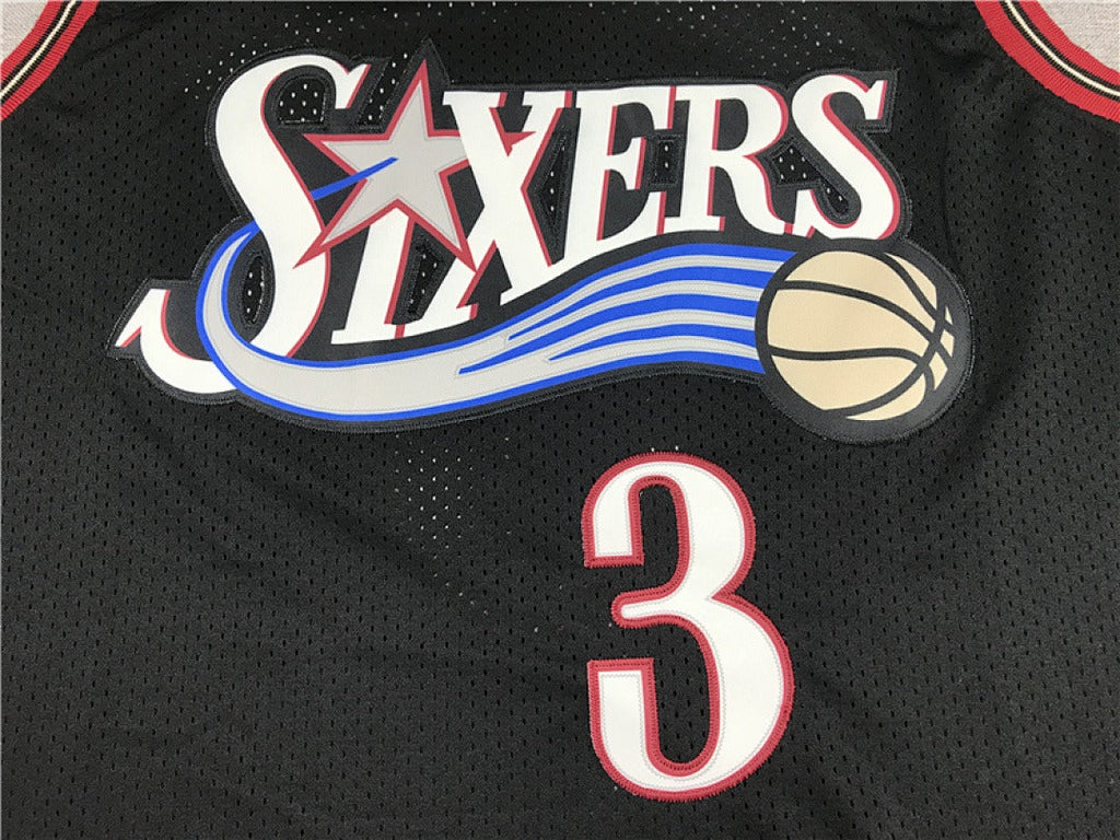NBA Retro Philadelphia 76ers #3 Iverson Jersey