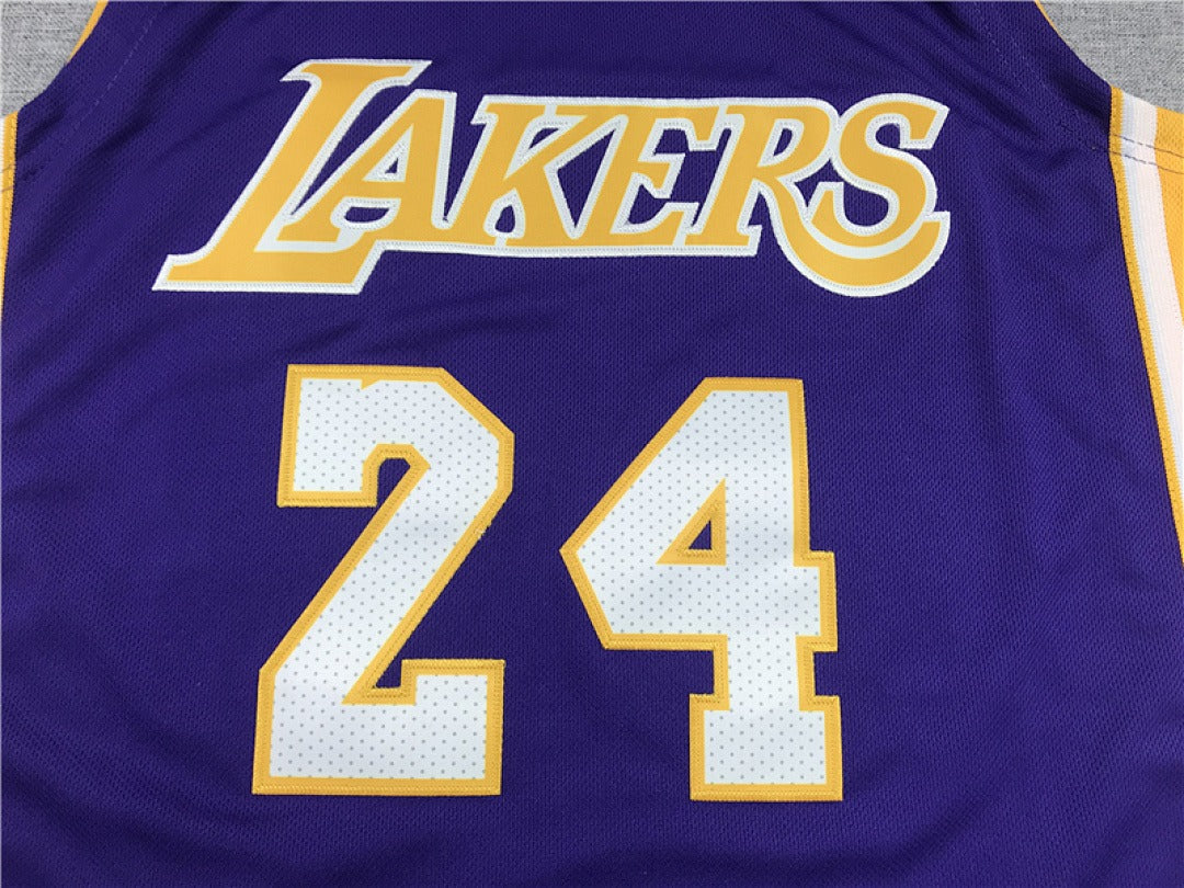 Kobe Bryant #24 Los Angeles Lakers NBA Retro Embroidered Jersey – Sizes S-XXXL