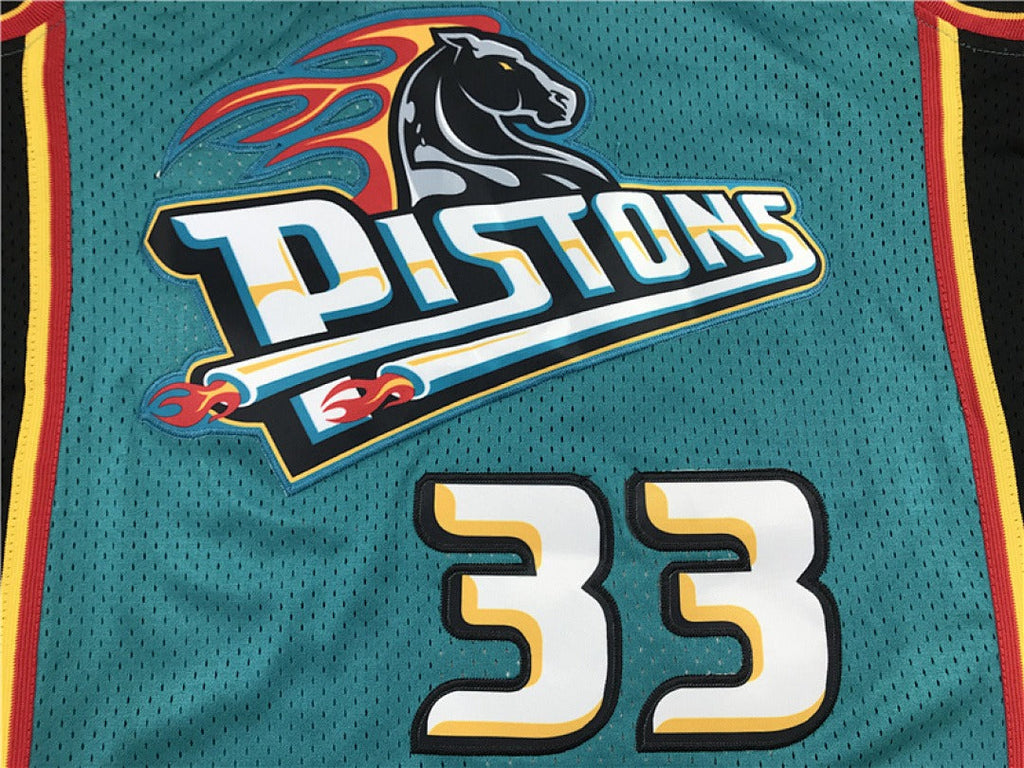 Grant Hill #33 Detroit Pistons NBA Retro Jersey