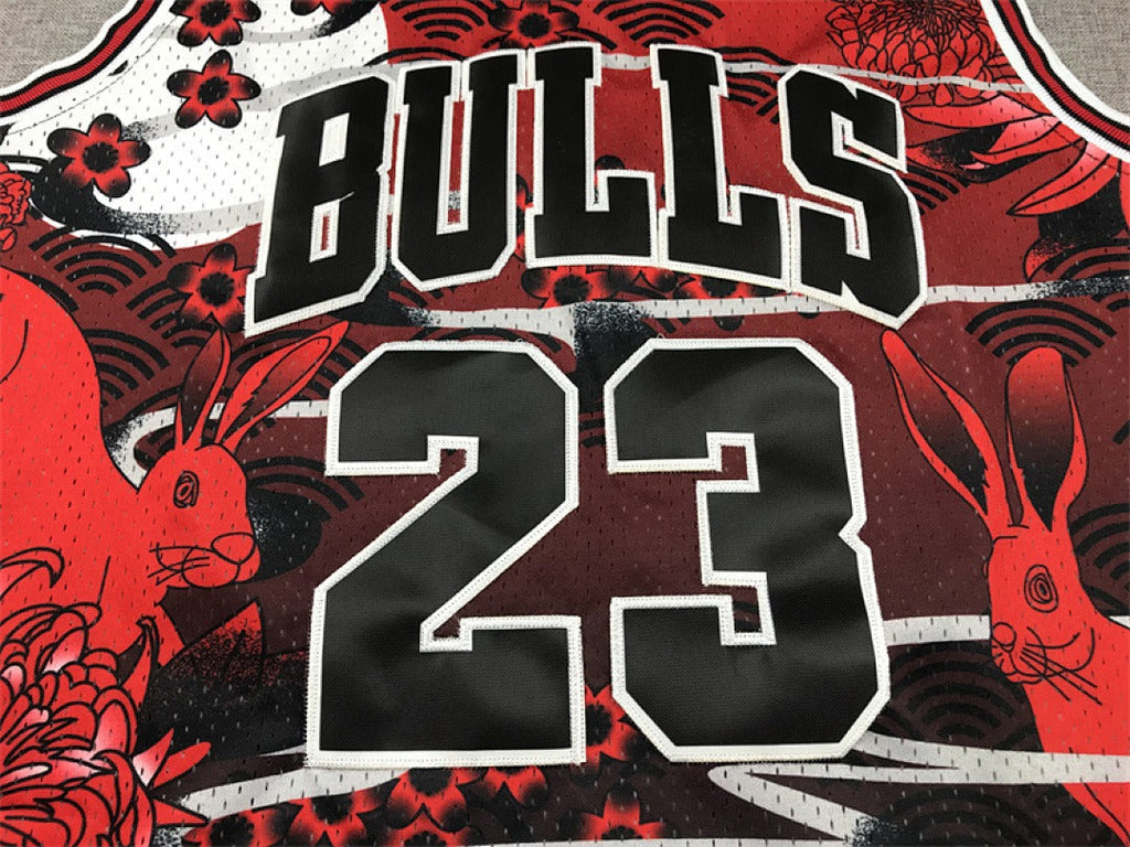 NBA retro Chicago Bulls #23 Jordan jersey