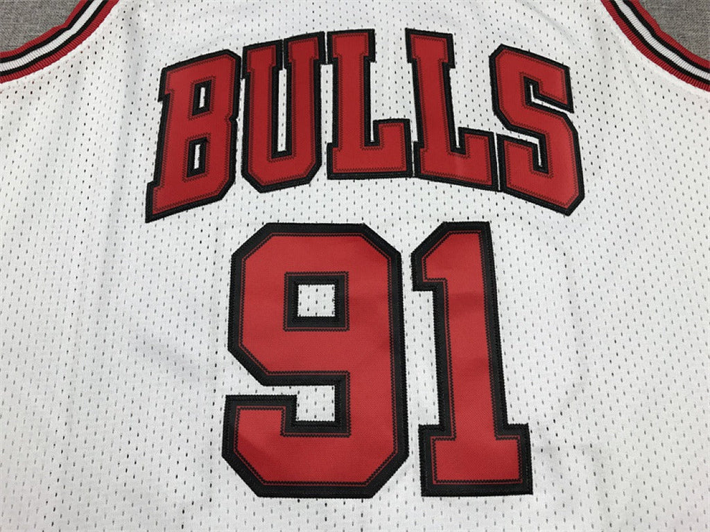 Chicago Rodman #91 NBA Retro Embroidered Jersey – Sizes S-XXXL