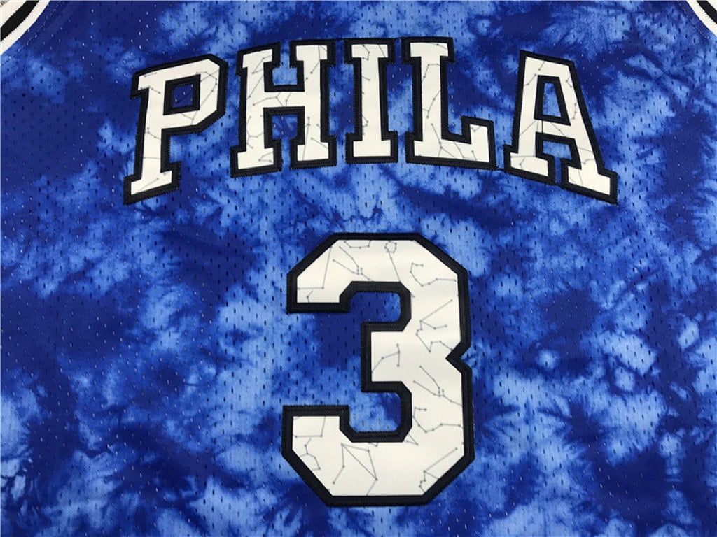NBA Retro Philadelphia 76ers #3 Iverson Jersey