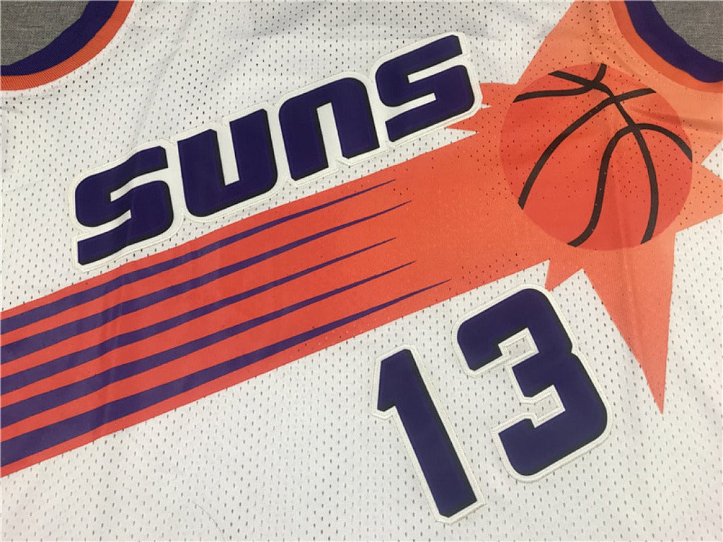 Phoenix Suns #13 Steve Nash Retro NBA Jersey – Sizes S–XXXL