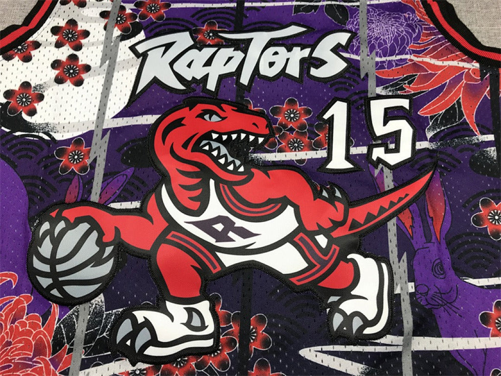 NBA retro Raptors #15 Vince Carter jersey