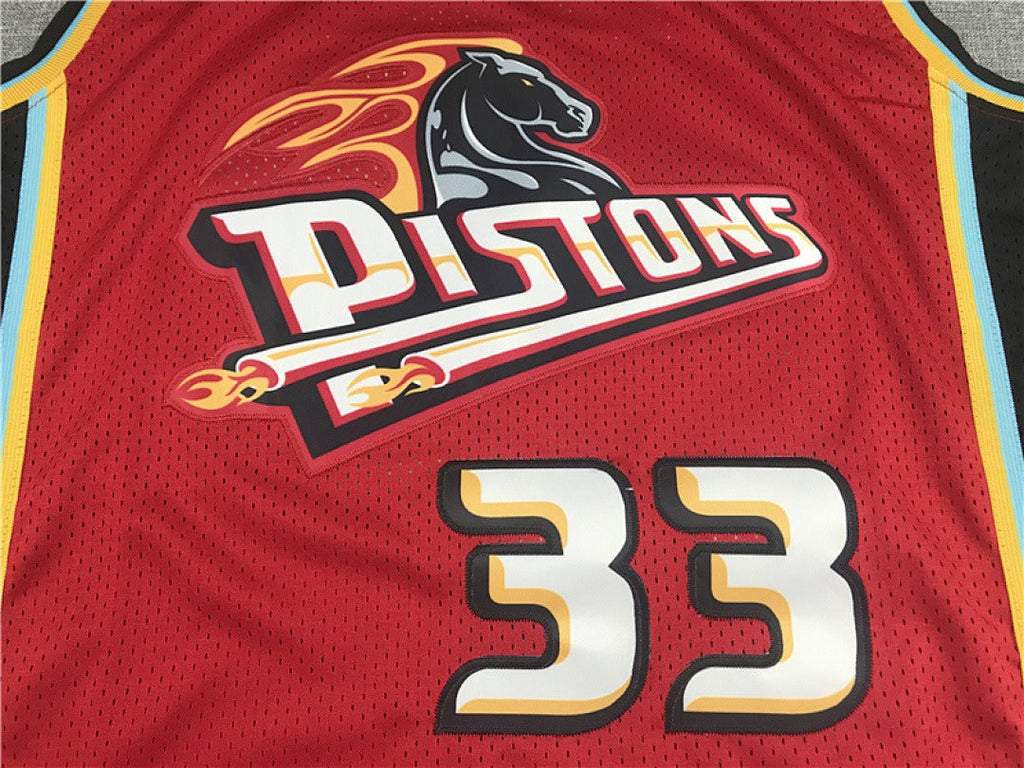 Grant Hill #33 Detroit Pistons NBA Retro Jersey