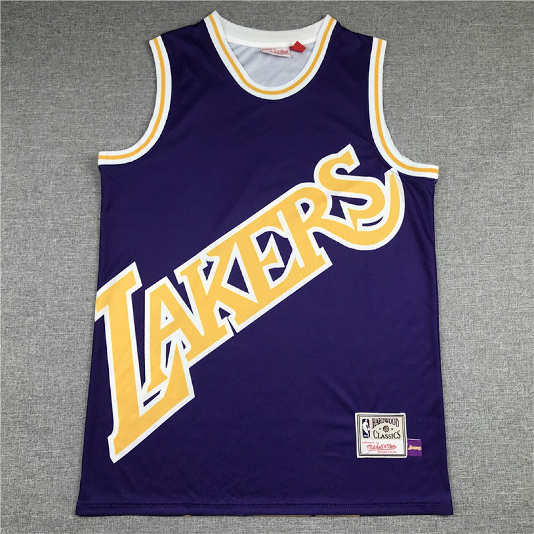 NBA Retro Los Angeles Lakers #23 James Collaboration Jersey