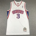 NBA 1996-97 Philadelphia 76ers #3 Iverson Retro Jersey