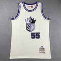 Sacramento Kings Jason Williams #55 NBA Retro Embroidered Jersey – Sizes S-XXXL