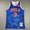 NBA Retro Philadelphia 76ers #3 Iverson Jersey