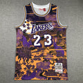 NBA retro Los Angeles Lakers #23 LeBron James jersey