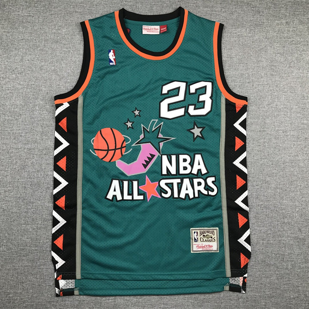 1996 NBA All-Star Game Michael Jordan #23 Retro Embroidered Jersey – Sizes S-XXXL