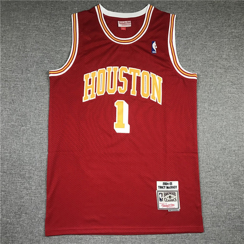 Tracy McGrady #1 Houston Rockets NBA Retro Jersey